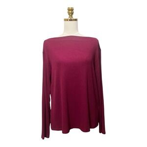 Banana Republic Womens Tunic Ribbed Long Sleeve Tunic Boat Neck  XXL